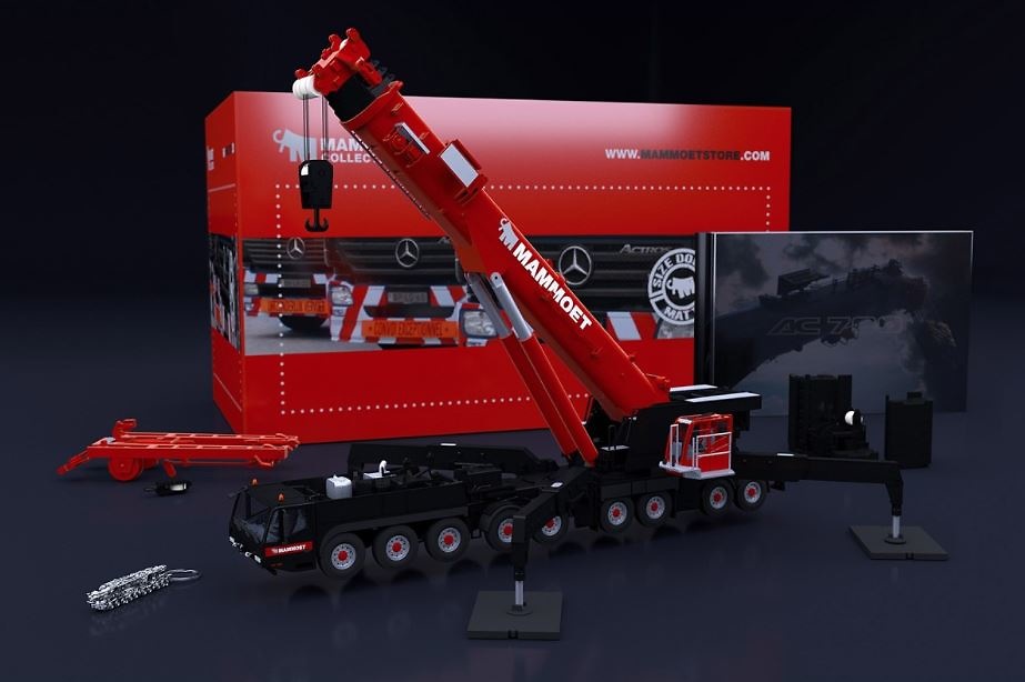 Demag AC 700 Mammoet Wsi Models escala 1/50 