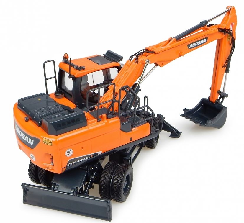 Doosan Dx 140w excavadora Universal Hobbies 8108 escala 1/50 