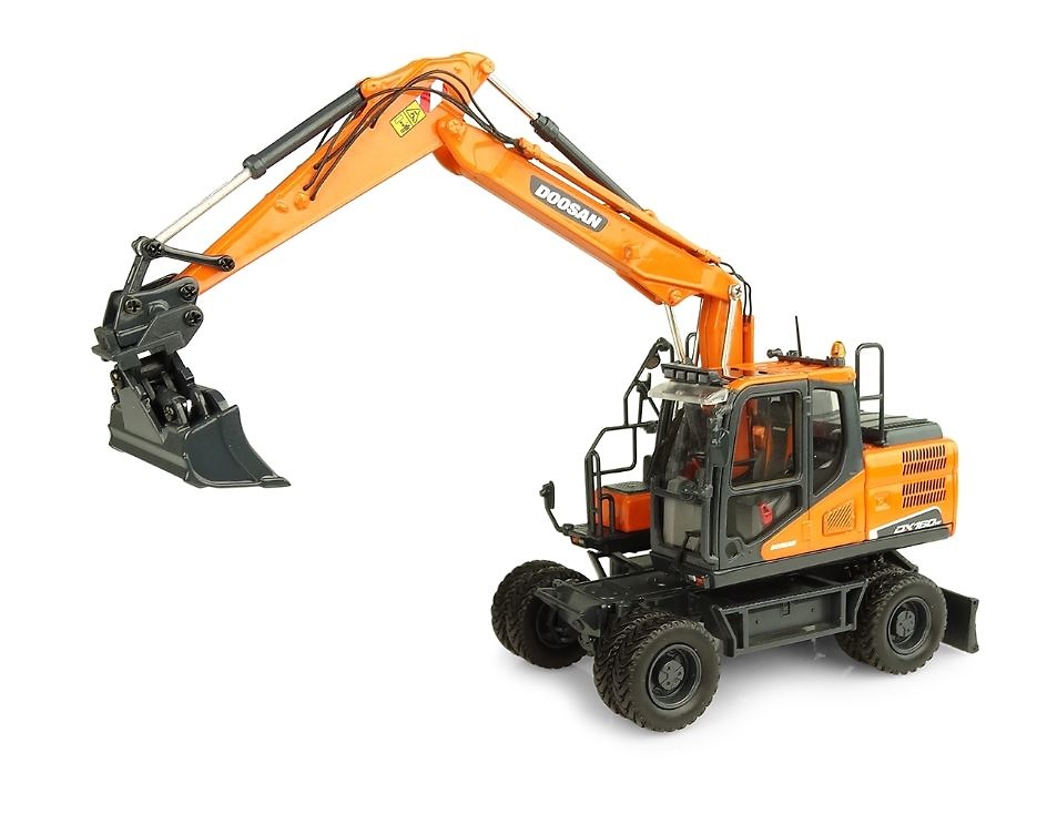 Doosan Dx 160w excavadora Universal Hobbies 8134 escala 1/50 