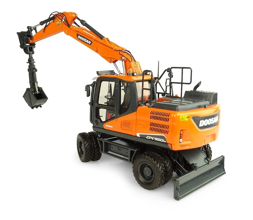 Doosan Dx 160w excavadora Universal Hobbies 8134 escala 1/50 