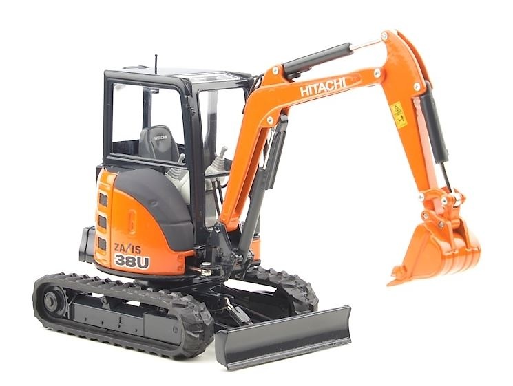 Excavadora Hitachi Zaxis ZX38U-5 Tmcscalemodels 1/30 