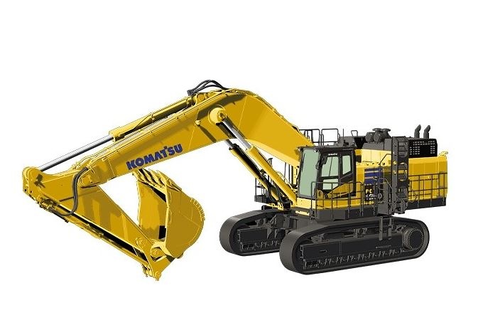 Excavadora Komatsu PC1250 Nzg Modelle 999 escala 1/50 