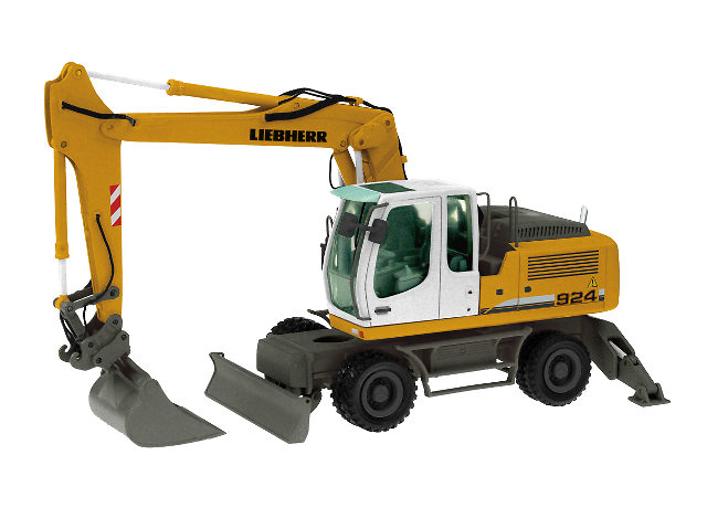 Excavadora Liebherr A924C Litronic, Nzg Modelle 780 escala 1/50 