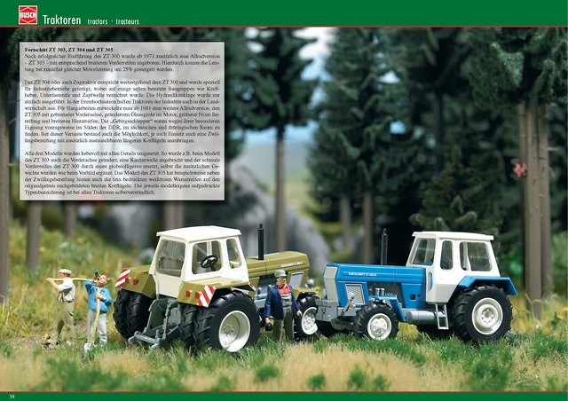 FORTSCHRITT ZT303 Tractor Busch 1/87 