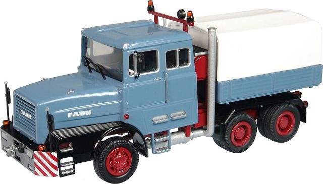 FAUN 1206 Camión especial Azul NZG 1/50 
