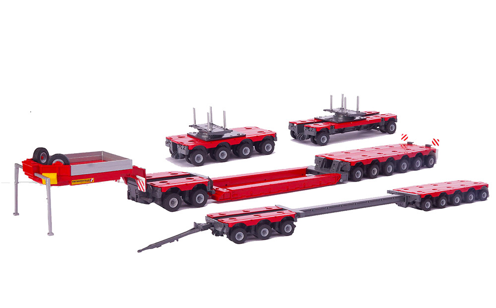 Faymonville Combimax Set transporte especial Conrad Modelle 98023 escala 1/50 