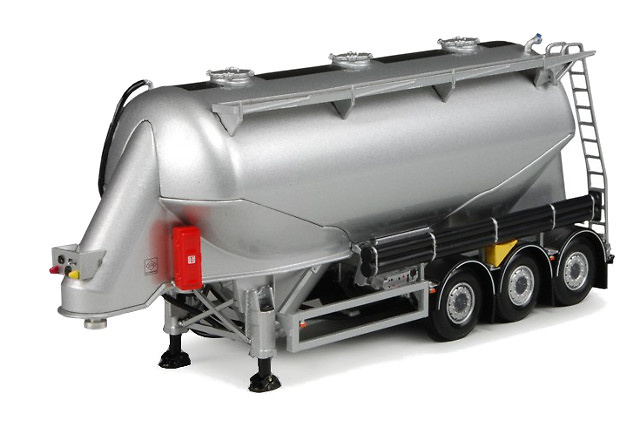 Feldbinder Silo cisterna plateada, Tekno 1/50 62840 