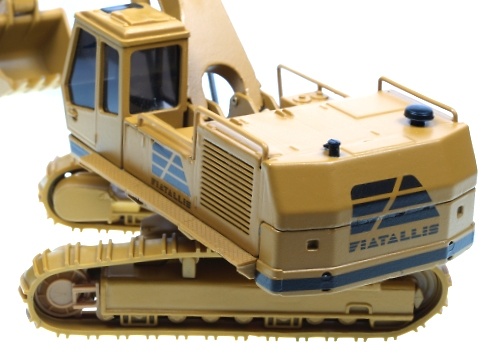 Excavadora Fiat Allis FE45 escala 1/50 old cars 61000 