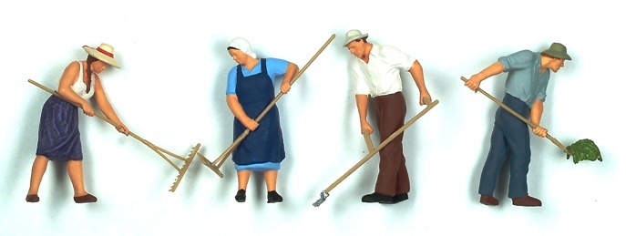 Figuras Agricultores Preiser 1/43 