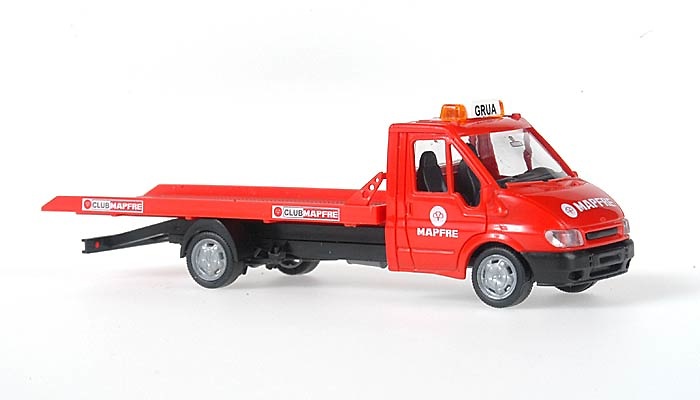 Ford Transit Grua Plataforma Mapfre Rietze 1/87 