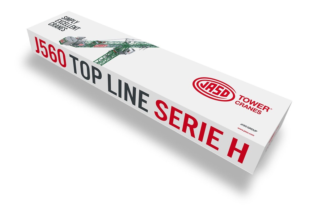 Grua Torre Jaso J560 Top Line Ros Agritec 901001 escala 1/87 