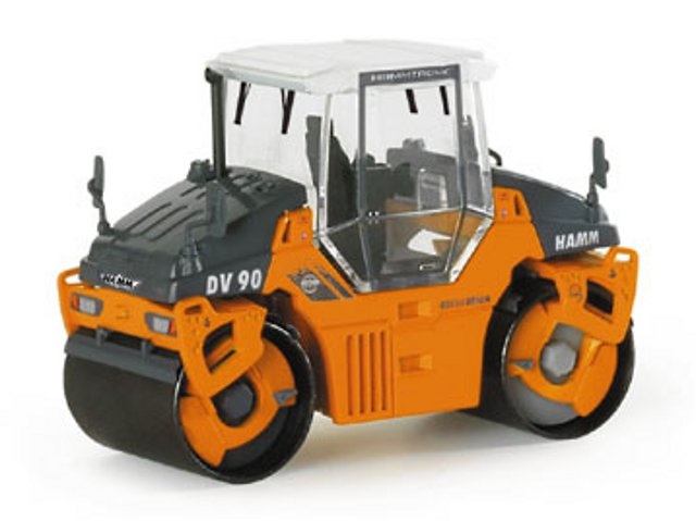 Hamm Apisionadora doble vibración DV 90, Herpa 1/87 