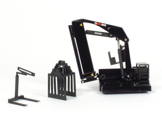 Hiab grua para montar en cabeza tractora o semiremolque, Lion Models 1/50 