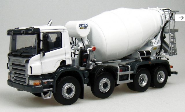 Hormigonera Scania P 380 + CIFA, Universal Hobbies 1/50 5661 