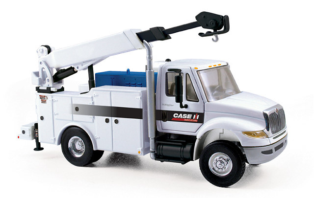 International DuraStar Service Truck con grua, First Gear 1/50 