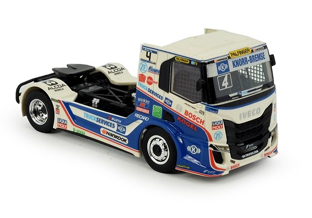 Iveco S-Way camión de carreras Hahn Tekno 83212 escala 1/50 