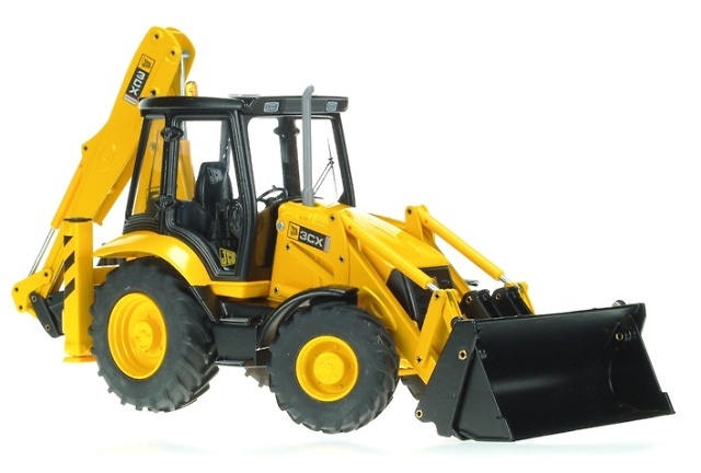 JCB 3CX Contractor Retroexcavadora, Joal 189 escala 1/25 