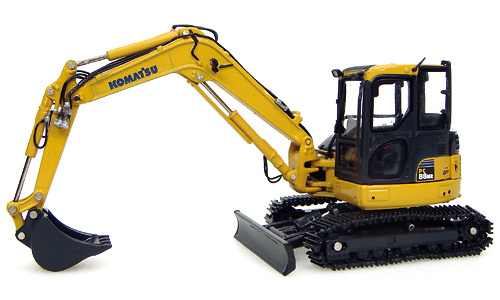 KOMATSU PC 88 MR Mini-Excavadora Universal Hobbies 1/50 