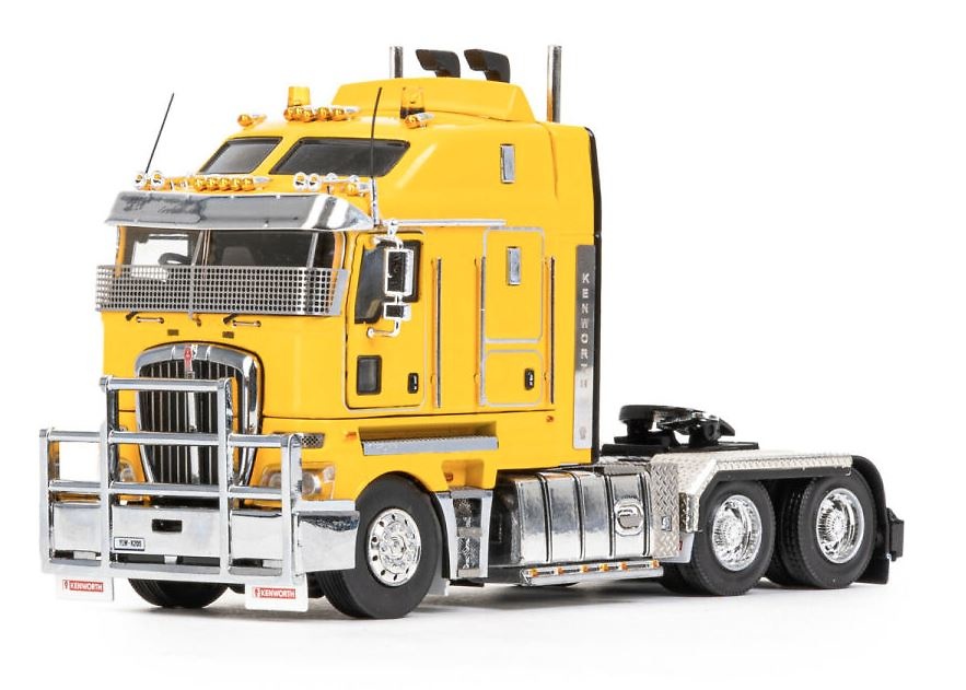 Kenworth K200 2.8-M Fat Cab Chrome Yellow Drake models 01471 escala 1/50 