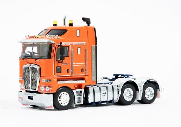 Miniatura camion Kenworth k200 2.3 drake orange ZT01546 escala 1/50 
