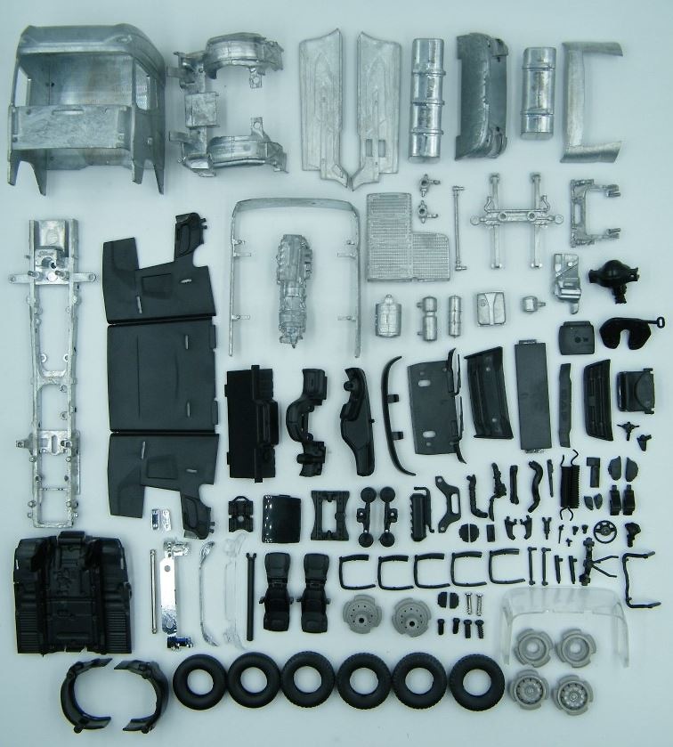 Kit para montar DAF XG+ Tekno 82923 escala 1/50 