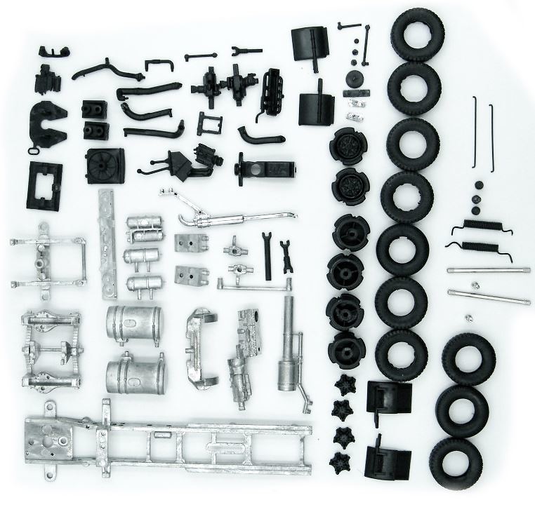 Kit para montar Mack F700 Tekno 79728 escala 1/50 