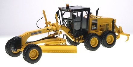 Komatsu GD655 Motoniveladora, First Gear 3062 escala 1/50 