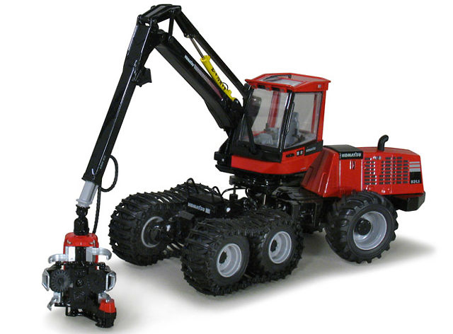 Komatsu Harvester 931.1 First Gear 10-3971 escala 1/50 