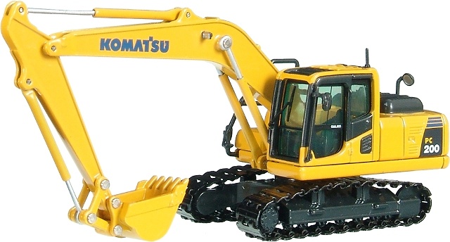Komatsu PC210 LC8 Excavadora Cadenas Nzg Models 6331 escala 1/87 