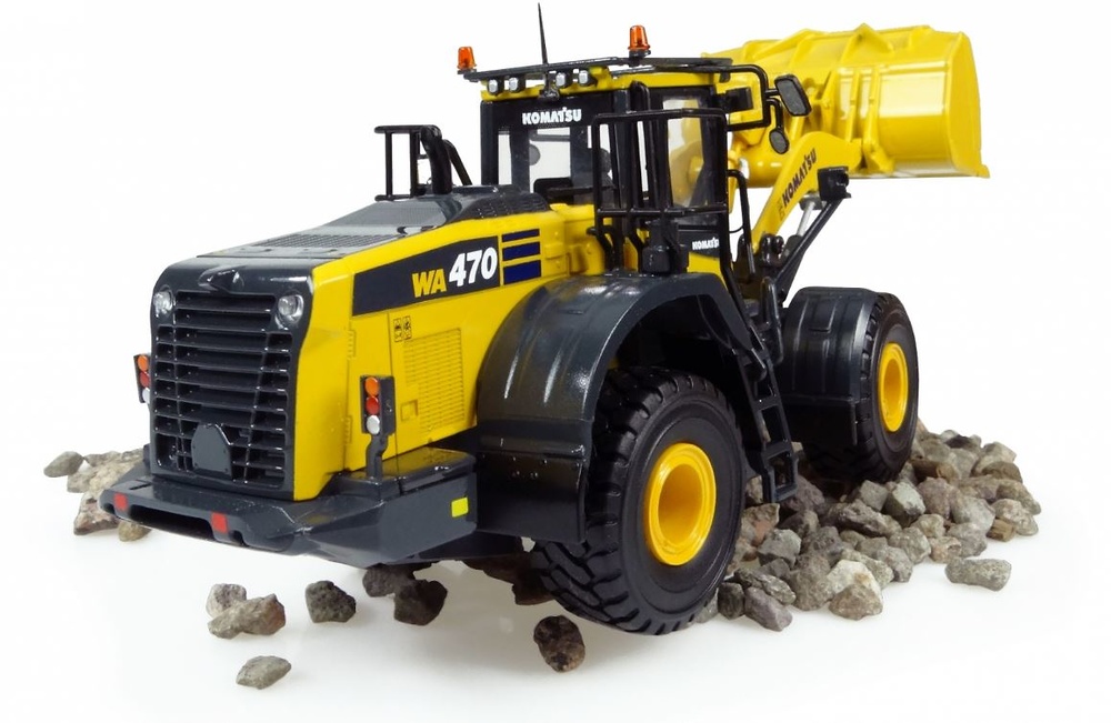 Komatsu WA 470-8 Pala cargadora Universal Hobbies 8114 escala 1/50 