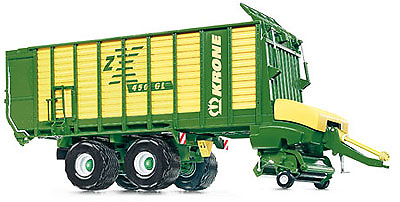 Krone ZX 450 GL transporte paja, Wiking 1/32 