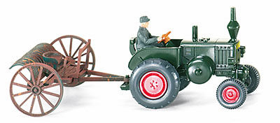 LANZ Bulldog c/rastrillo (1936-54) Wiking 1/87 