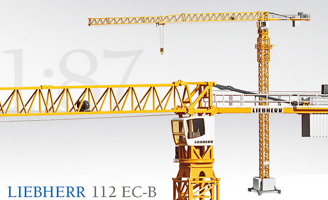 LIEBHERR 112EC-B Grúa Torre Conrad 1/87 