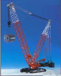 LIEBHERR grúa con doble brazo y pluma KIT KIBRI 1/87 