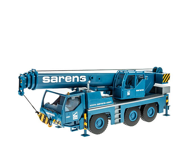 Liebherr grua juguete Sarens escala 1/50 