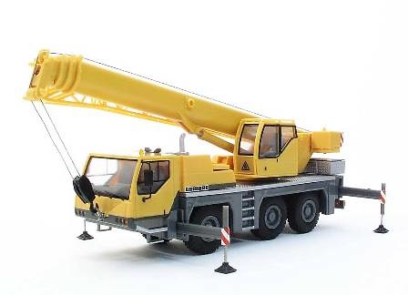 Liebherr Grua 3 ejes LTM 1045, Herpa 150231 escala 1/87 