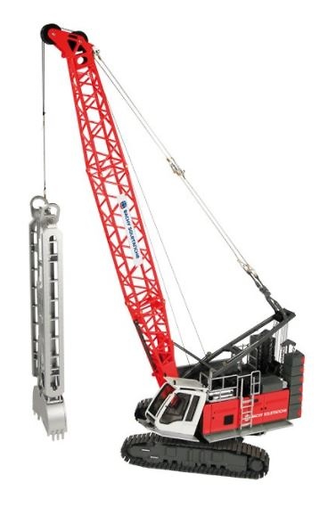 Liebherr HS 8100 cuchara muro pantalla - bachy soletanche Nzg 945 