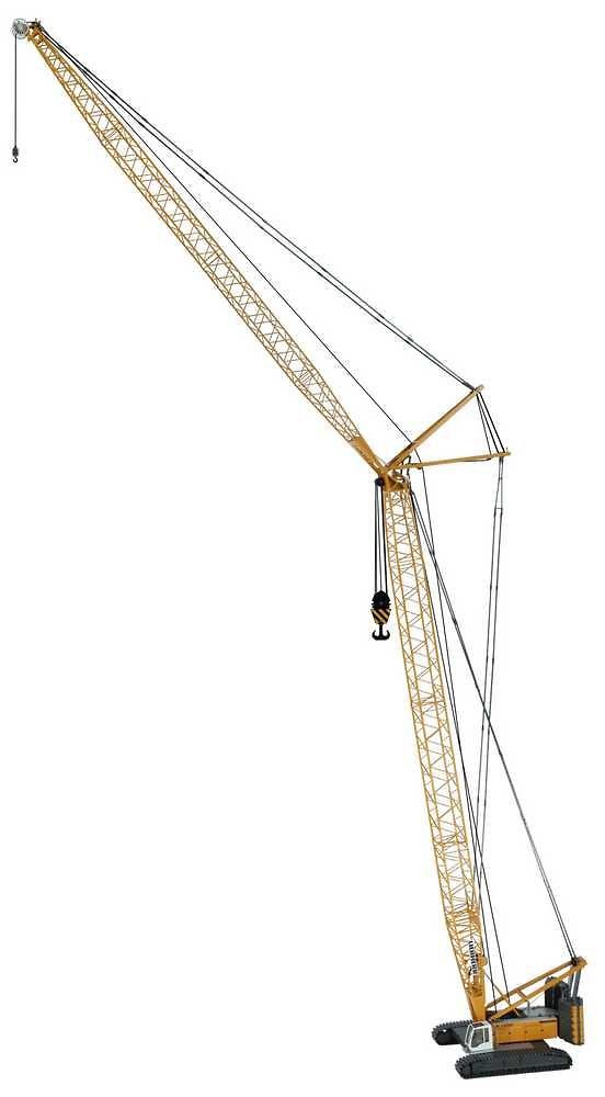 Liebherr LR1300 grua con cadenas, Nzg 788 escala 1/50 