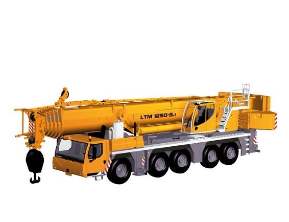 Miniatura grua autopropulsada Liebherr LTM 1250-5.1 , Nzg Miniatura grua autopropulsada Liebherr LTM 1250-5.1 , Nzg