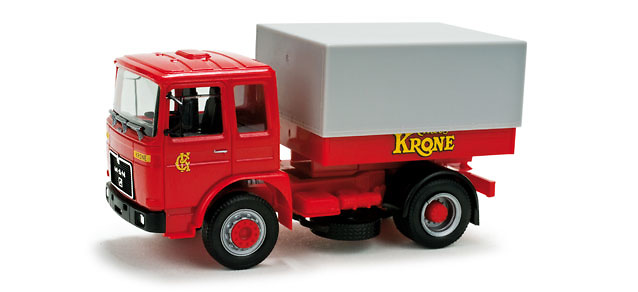 MAN F8 Zugmaschine mit Ballastpritsche 