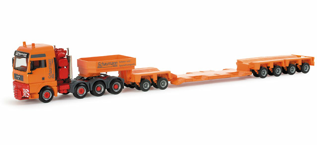 MAN TGA XXL Plataforma Schaumann Herpa 1/87 