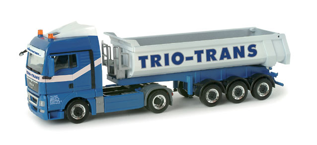MAN TGX XLX semiremolque bañera 