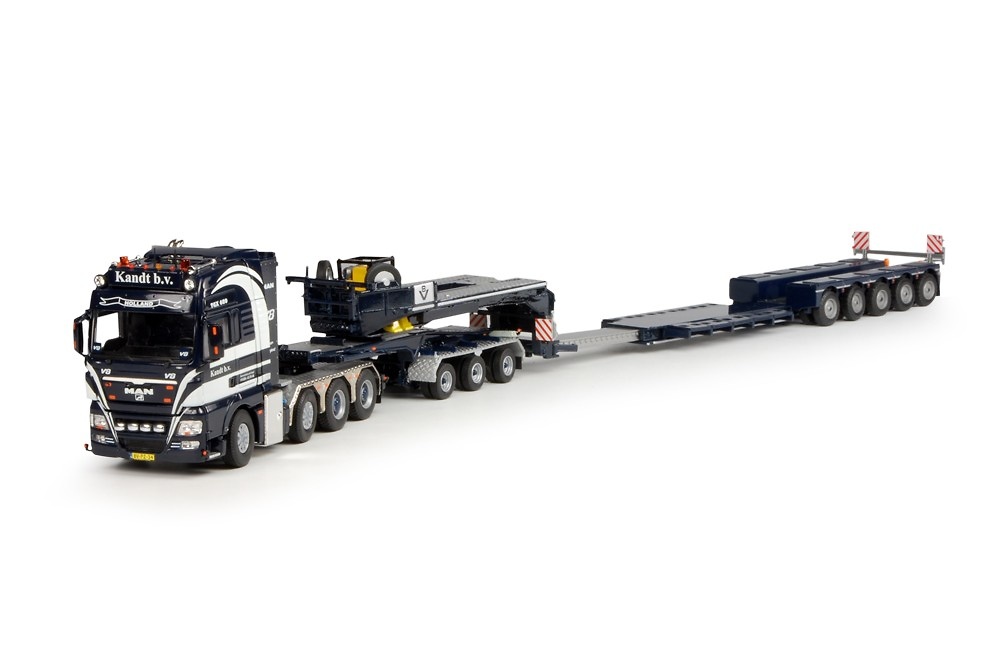 MAN TGX XXL met Goldhofer XLE 3+5 3-achs jeepdolly Tekno 63026 escala 1/50MAN TGX XXL met Goldhofer XLE 3+5 3-achs jeepdolly Tekno 63026 escala 1/50 