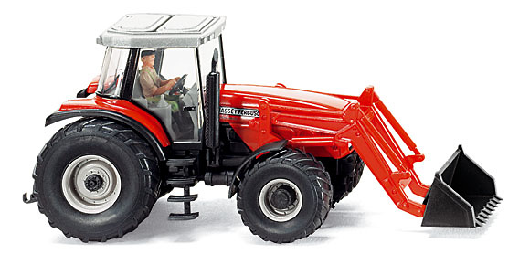 MASSEY FERGUSON MF 8280 Tractor Pala C Wiking 1/87 