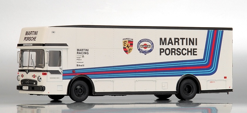 MB Camion Transporte Oficial Martini-Porsche PCXXs 