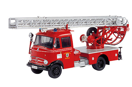 MB L319 Bomberos autoescala Schuco 1/43 