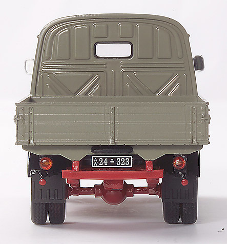 MB L319 Cabina doble c/caja y toldo Schuco 1/43 
