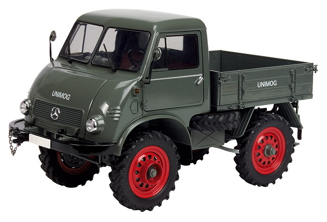 MB UNIMOG 401M Cabina Westfalia Schuco 1/18 