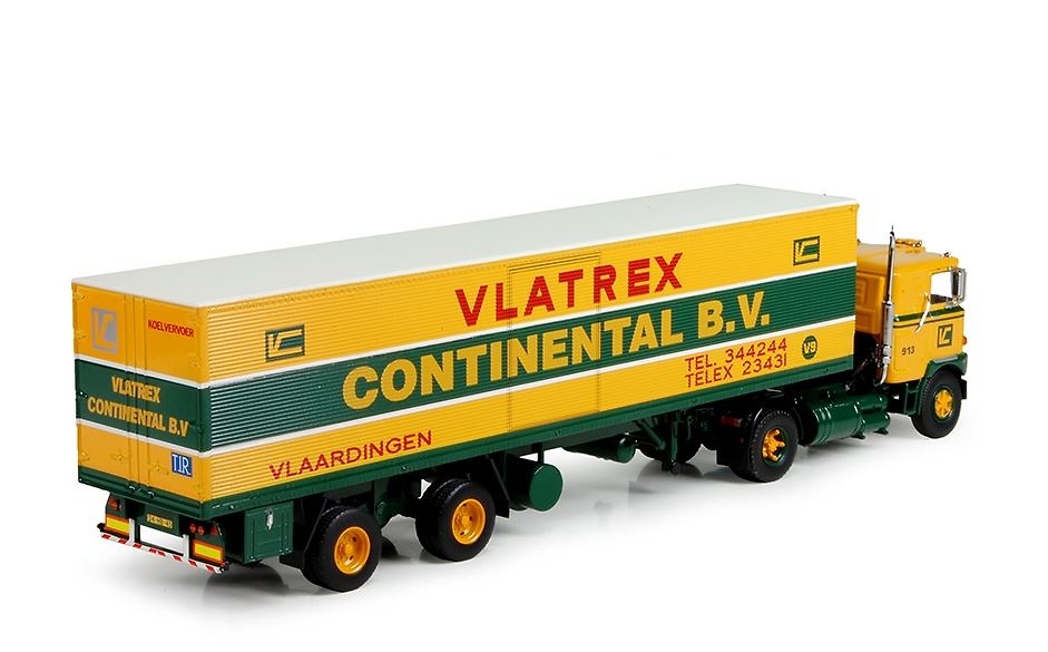 Mack F700 + trailer frigo - Vlatrex Tekno 71481 escala 1/50 