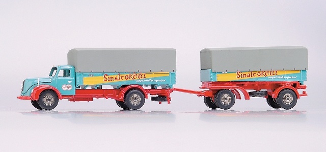 Magirus S6500 Camión c/remolque Sinalco Bub 1/87 